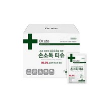 닥터아토 손소독티슈 슬림 낱개포장형, 30매, 1개