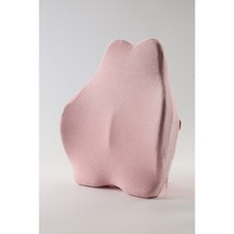 FULE KORELAN 공장 직접 판매 느린 리바운드 허리 메모리 폼 코어 사무실 베개 카시트 베개 선물 도매, 귀여운 핑크, 51*43*12cm