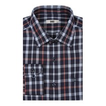 닥스셔츠 [23년FW신상품][선물인기] 캐주얼 무드로 데일리 착장하기 좋은 DAKS 시그니처 하우스체크 네이비컬러 레귤러핏 셔츠