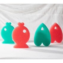 거품이 잘나는 수세미 물고기 필터폼 우레탄, 8개입