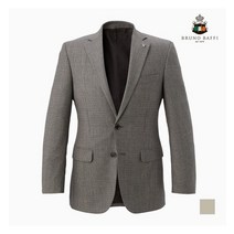 인디안 BRUNO BAFFI 베이지 잔체크 기본 정장 자켓__MARGAWF7251