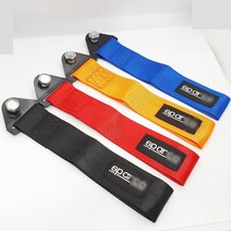 스파르코 견인고리 견인스트랩 SPARCO OMP 토우 TOW STRAP, 1. SPARCO-블랙