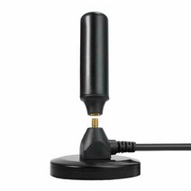 휴대용 디지털 HD TV 5DBI 안테나 공중 DVB-T2 캐러밴 캠퍼 밴 야외 영국 그냥 공동 축 어댑터 자동차