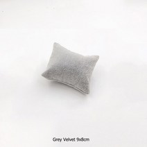 돌반지함 아기 돌반지 보석함 보관함 케이스 도매 내구성 벨벳 진주 팔찌 시계 디스플레이 베개 팔찌 발찌 손목 시계 홀더 보석 카운터 주최자