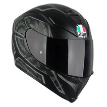 AGV K-5 SV TORNADO BLACK-SILVER(핀락증정), BLACK SILVER