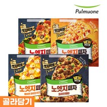 풀무원 노엣지피자 4종(파이브치즈 BBQ 콤비네이션 스위트콘) 4판 골라담기, 2.코리안BBQ(322g) x 4판