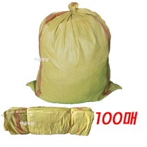 120kg 왕겨 마대 100매