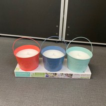 [이라운드몰]코스트코 야외 사용 방충 효과 시트로렐라 캔들 3개세트, 단품, 옵션선택