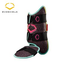 이보쉴드 풋가드 신가드 야구다리보호대 야구풋가드 전문가용 성형하는 초경량 안전한 풋가드 ( 레트로 풋가드 X-SRZ 블랙 ), 좌타자 (LHH)