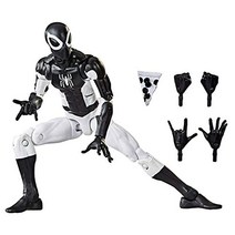 Hasbro 마블 레전드 15.2cm(6인치) 레트로 컬렉션 스파이더맨 [블랙 앤 화이트 스위트] 독점