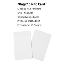 200 개/상자 NFC 카드 215 칩 TagMo 포럼 Type2 NFC215 13.56mHz 화웨이 공유 ios13 개인 자동화 단축키, 한개옵션0