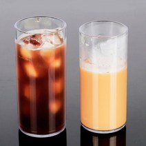 국내생산 정품 트라이탄컵 일자형 2SIZE 15oz 17oz 430ml 550ml 컵 일자 물컵 쥬스 음료 커피 에이드 일자, 1개