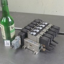C156 에어밸브 공압밸브 복동 VFR2200-1F 110v 5련
