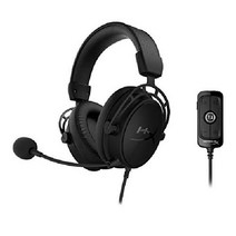 HyperX Cloud Revolver + 7.1 게이밍 헤드셋 7.1ch PS4 PS5 PC Switch Xbox 저반발 쿠션 3.5mm 견고한 스틸 프레임 TeamSpeak D, Cloud Alpha S 블랙