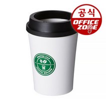 시스맥스 커피컵 펜슬홀더 블랙화이트 연필꽂이, 시스맥스 커피컵 펜슬홀더 블랙