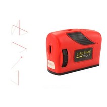 레이져레벨기 레이저 거리 측정기 적외선 레벨 자동 정렬 360도 크로스 라인 4 in1 건설용 전문 다목적 포인터 도구, 빨간색
