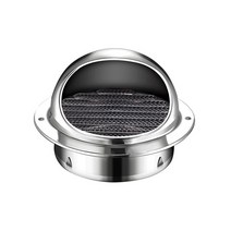 스테인레스 스틸 콘센트 환기 모자 방수 벽 천장 난방 냉각 공기 덕트 배기 그릴 커버, [03] 200mm Polished