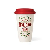 레녹스 홀리데이 티 컵, Happy Holidays Travel Mug