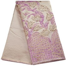 Kalame 자카드 직물 브로케이드 레이스 실크 나이지리아 금박 결혼 F2949, 4african lace fabric_5 야드