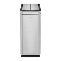 EKO 휴지통 자동 개폐 디럭스 팬텀 실버 30L 센서 뚜껑 첨부 이너 박스 있음 EK9287MT-30L