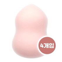 [ACZ_7335686] 쫀쫀 물광 똥퍼프_4EA 핑크색퍼프 잡기편한퍼프 고급퍼프 메이크업용퍼프 똥모양퍼프