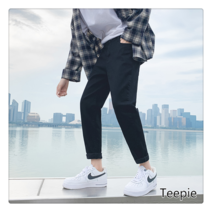 티피남성 여름 심플 캐주얼 슬랙스 배기핏 9부 스키니진
