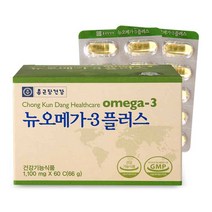 종근당건강 뉴오메가3 플러스, 66g, 1개