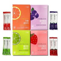 디엔 콤부차 자몽5g X 15개+쿨라임5g X 15개+블루베리5g X 15개+스트로베리5g X 15개, 1세트, 1세트