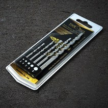 콘크리트 드릴비트 천공작업 타공 벽 탄소강 비트 세트 3 4 5 6 8mm 총 5개