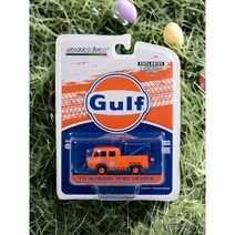 미국 그린라이트 헐리우드 폭스바겐 픽업트럭 GULF 미니카 64스케일 다이캐스트 모형 자동차 장난감 인테리어 소품