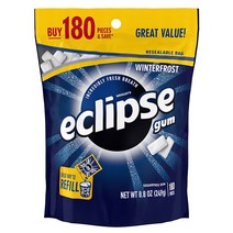 이클립스 윈터프로스트 무가당껌 3봉 각 180개입 Eclipse Winterfrost Sugarfree Gum