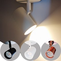 원통매입등기구 반매입 스포트조명 다운라이트 직부, 램프단품, 램프색상_전구색(2700K)