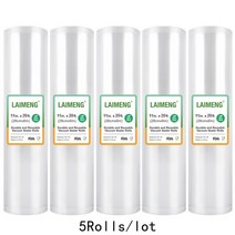 음식물 진공 포장기 진공포장기 진공 포장 비닐압축기 음식물포장 Yumyth 진공 가방, 5r 28x600cm