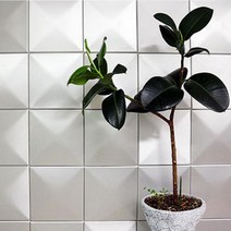 DIY 아트 쿠션타일 작은사각(140x140mm) [셀프인테리어 셀프보수 접착식 간단시공 안전 방음 단열 내장재], 프림로즈핑크