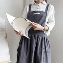 원피스 앞치마 어린이집 유치원 카페 공방 바리스타 +/PT228365EA, C타입-블루그린, POM C타입-블루그린
