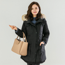 이헌영 데칸쇼 야상 라쿤 점퍼 21DT1024H1 블랙
