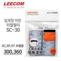 매직아쿠아 리컴 일체형어항 300 360용 리필용 필터, 1개