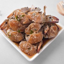 우리네 간장게장 꽃게장 순살간장게장 천연발효숙성으로 짜지 않고 비리지 않은 저염식 밥도둑 큰사이즈 2kg 중간사이즈 1kg, 밥도둑양념게장 700G