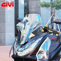 21-22 혼다 PCX125 기비 스크린 스포츠 투명 쉴드 미들 롱, Middle - 미들