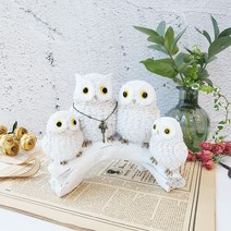 country item 아일랜드 부엉이 가족