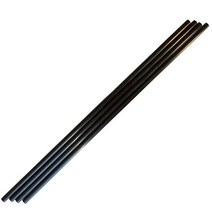 Carbon Kevlar Supply 2 피스 12mm x 8mm 1000mm 탄소 섬유 튜브 인발 성형 원형 튜브. RC 취미 드론 특수 프로젝트를 위한 초고강도
