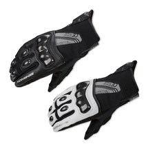 코미네 글러브 GK-824 CE인증 겨울용 카본프로텍터 숏 장갑, L, BLACK WHITE