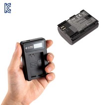 상세설명참조 KC인증 캐논 LP-E6N 호환배터리+충전기 EOS R 5DSR, LCD싱글충전기1개 호환배터리1개