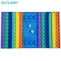 중국레고 식물레고 스퀴즈 토이 상위 큰 크기 푸시 보드 게임 거미와 오지에 다채로운 키즈 어린이위한 딤플 재밌는 선물 기프트 가족 패밀리 보도 버블 탁상 전투 수학 두 개의 위 핫, 1 PCS B