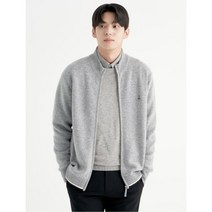 BEAN POLE 그레이 베럴 울 풀 집업 카디건 285173