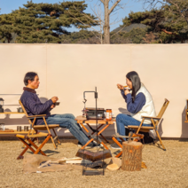 코누 면tc 캠핑 Big 윈드스크린 바람막이 사이드월 윈드브레이크 가림막, 6m(가방포함)