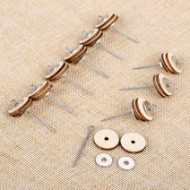 곰 인형 관절 아미구루미 액세서리 테디 베어 장난감 만들기 DIY 재료 스크랩북 공예 10 세트, 18mm 0.71inch