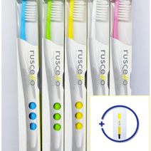 GC루셀로칫솔 P10M 미세모 수량옵션택일 5개이상구매고객 오리에프로폴리스치약50g 1개증정, 5개(1박스)