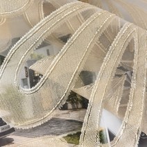 주방 짧은 커튼 자카드 로만 블라인드 꽃 화이트 쉬어 패널 블루 얇은 명주 그물 창 치료 도어 커튼 홈 장식