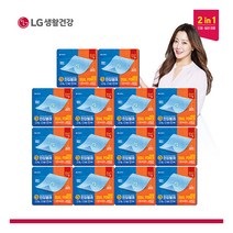 엘지생활건강 테크 한장빨래 듀얼파워 시트세제 14팩(총 210매), 210매, 1세트